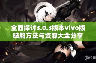 全面探讨3.0.3版本vivo版破解方法与资源大全分享