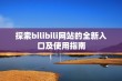 探索bilibili网站的全新入口及使用指南