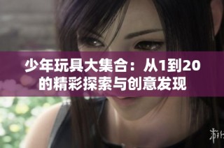 少年玩具大集合：从1到20的精彩探索与创意发现