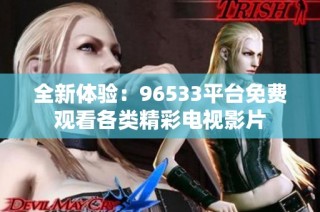 全新体验：96533平台免费观看各类精彩电视影片