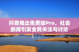 抖音推出免费版Pro，社会新闻引发全民关注与讨论