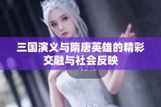 三国演义与隋唐英雄的精彩交融与社会反映