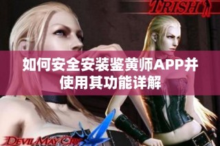 如何安全安装鉴黄师APP并使用其功能详解