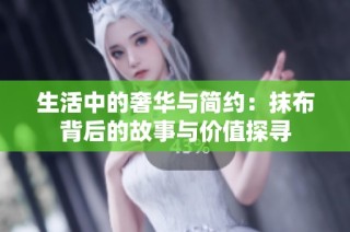 生活中的奢华与简约：抹布背后的故事与价值探寻