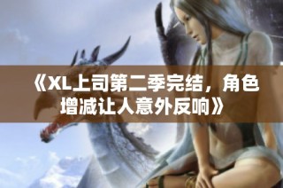 《XL上司第二季完结，角色增减让人意外反响》