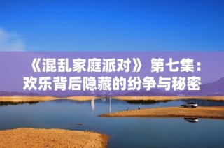 《混乱家庭派对》 第七集：欢乐背后隐藏的纷争与秘密