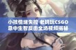 小孩情绪失控 老妈玩CSGO急中生智反击全场视频揭秘