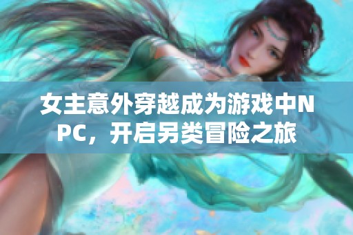 女主意外穿越成为游戏中NPC，开启另类冒险之旅