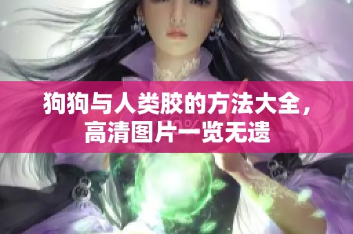 狗狗与人类胶的方法大全，高清图片一览无遗