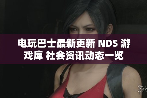 电玩巴士最新更新 NDS 游戏库 社会资讯动态一览