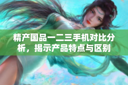 精产国品一二三手机对比分析，揭示产品特点与区别