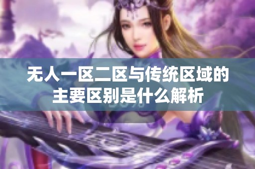 无人一区二区与传统区域的主要区别是什么解析