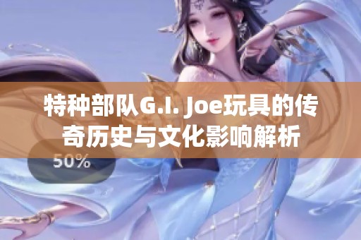 特种部队G.I. Joe玩具的传奇历史与文化影响解析