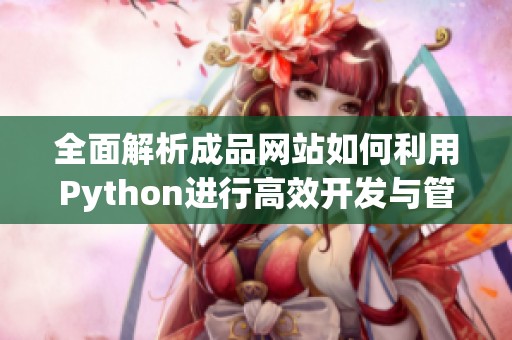 全面解析成品网站如何利用Python进行高效开发与管理