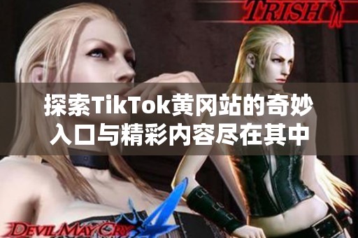 探索TikTok黄冈站的奇妙入口与精彩内容尽在其中